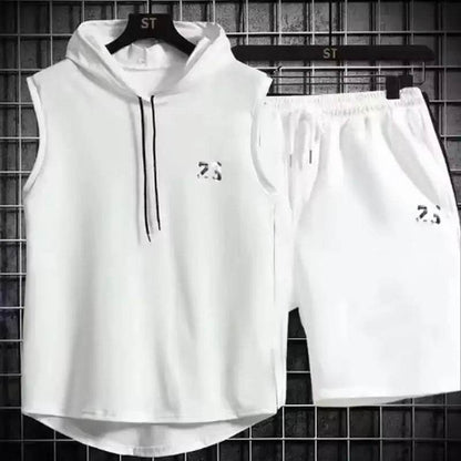 Buy Center Men's Summer Two Piece Set - Casual T-Shirt & Shorts - Buy Center UK