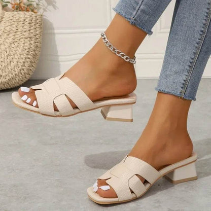 2024 Summer Women’s Non-Slip Open Toe Slippers - Stylish Beach Slides - Buy Center UK