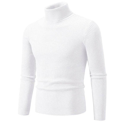 Buy Center Men's High Neck Sweater - Warm, Stylish Turtleneck Pullover - Buy Center UK