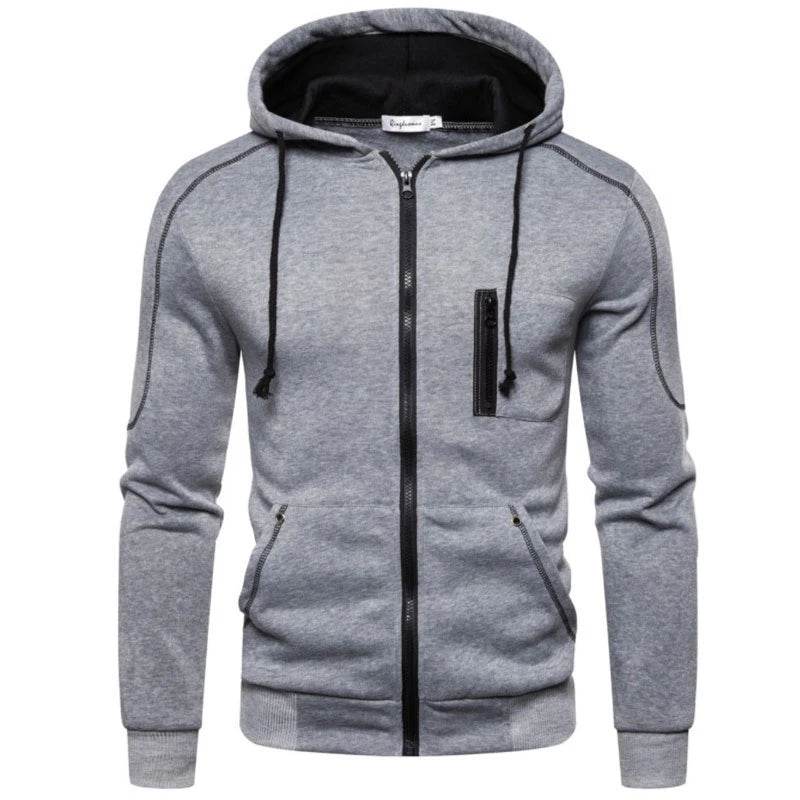 Buy Center Fashion Print Tracksuit for Men - Stylish Zipper Hoodie Set - Buy Center UK