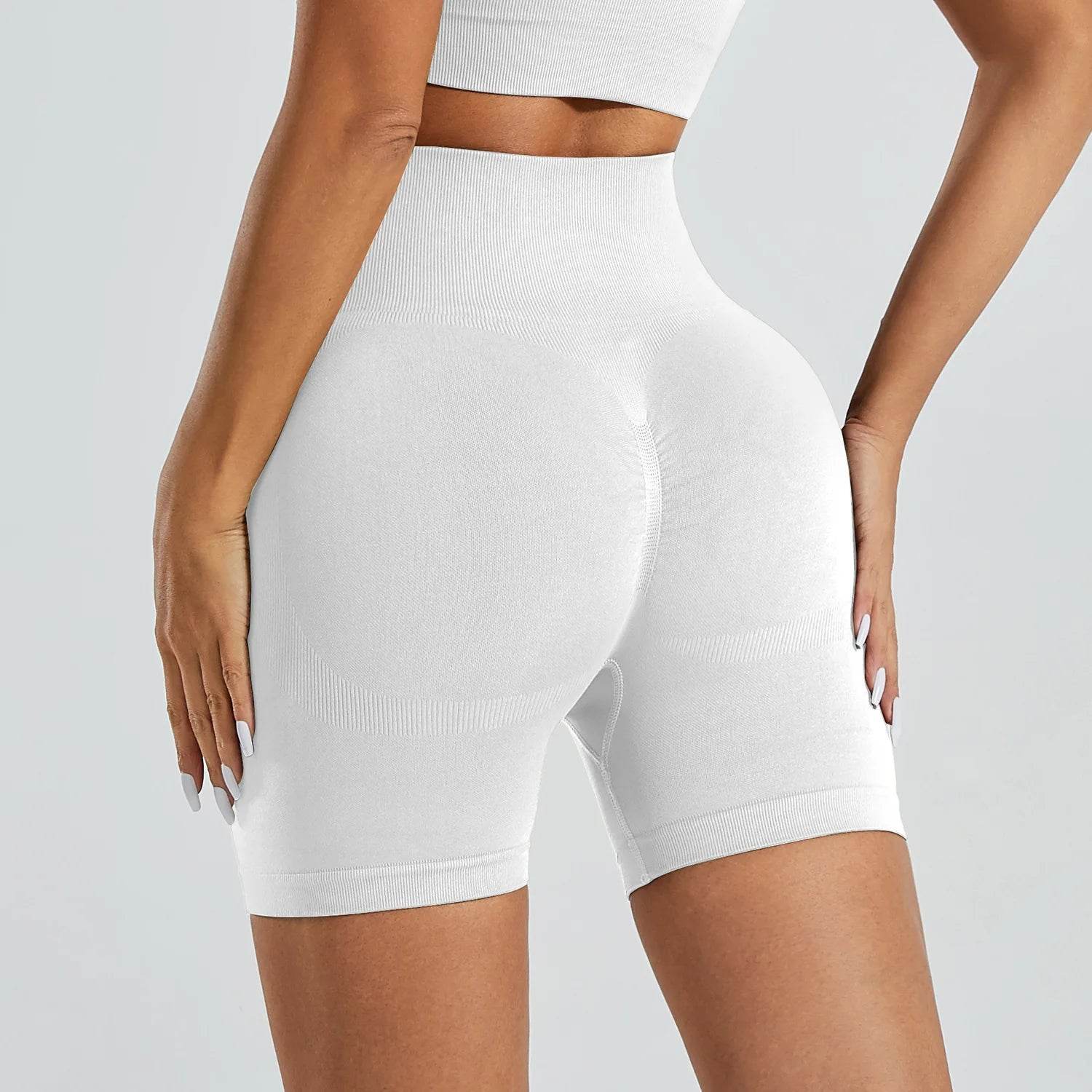 Buy Center Summer High Waisted Yoga Shorts - Sexy & Breathable Fit - Buy Center UK