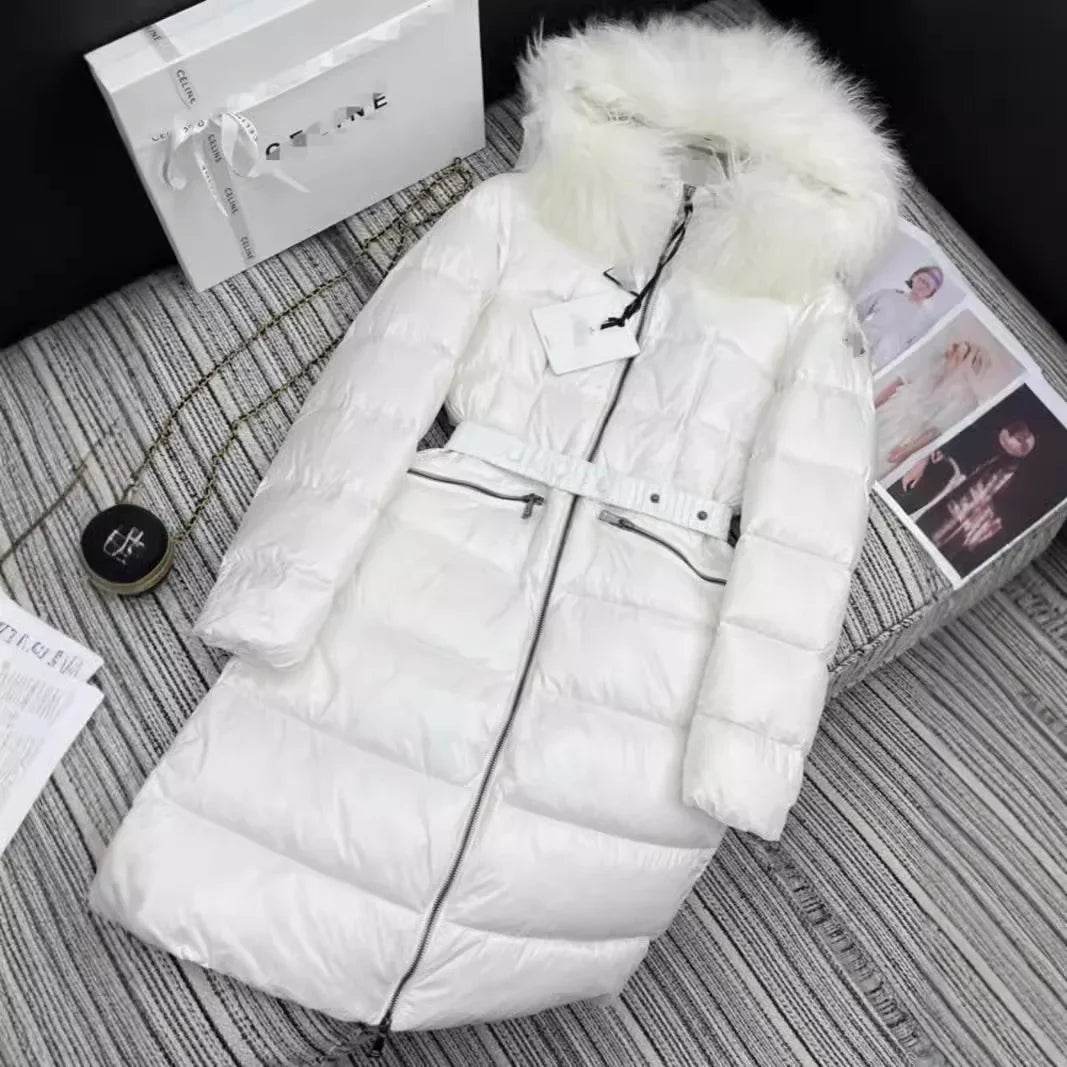 Buy Center Women's Down Jacket - Luxurious Fur Collar for Winter - Buy Center UK