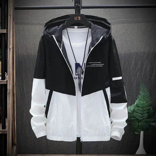 Buy Center Waterproof Summer Hooded Jacket - Quick Dry & Sun Protection - Buy Center UK