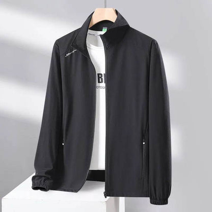 Summer Men's UV Protection Jacket - Breathable Quick-Dry Fabric - Buy Center UK