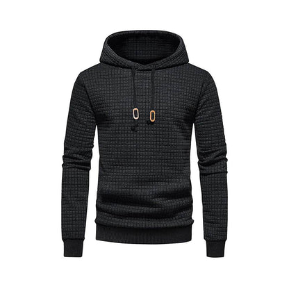 Buy Center Men's Hooded Pullover - Slim Fit Knit Sweater for Fall - Buy Center UK