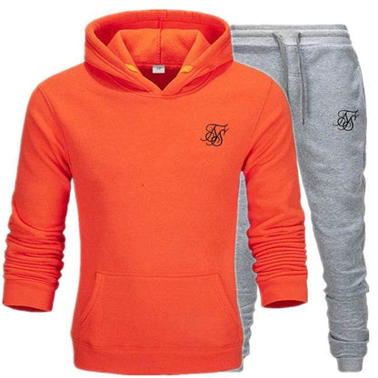 Sik Silk Men’s Tracksuit - Stylish Sweatshirt & Sweatpants Set - Buy Center UK