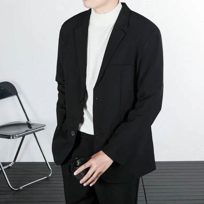 Buy Center Spring Autumn Blazer - Elegant Big Size Men's Suit - Buy Center UK