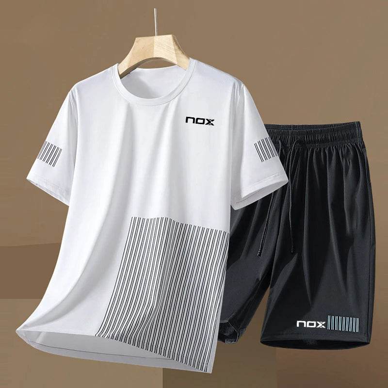 Buy Center Men's Tennis Sportswear - Summer T-shirt & Shorts Set - Buy Center UK