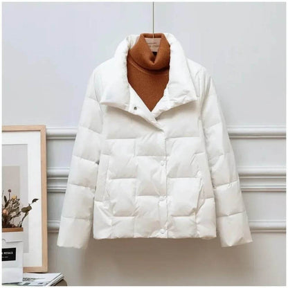 2024 Women's Down Jacket - Lightweight Puffer Coat for Winter Style - Buy Center UK