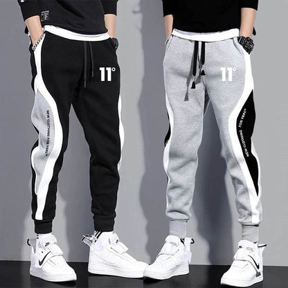 Fashionable 11 Print Men's Patchwork Sweatpants - Comfortable Jogging Pants - Buy Center UK