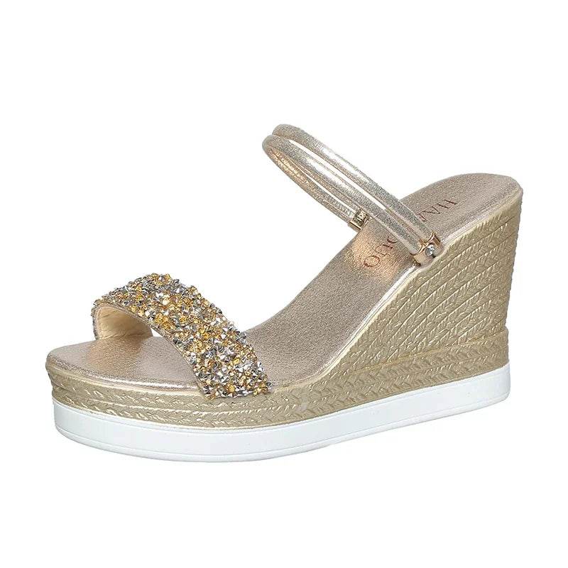 Buy Center Women's Wedge Sandals - High Heels for Summer Style - Buy Center UK