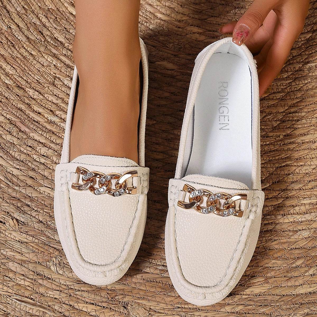 Buy Center Women’s Spring Autumn Loafers - Casual Low Heel Shoes - Buy Center UK