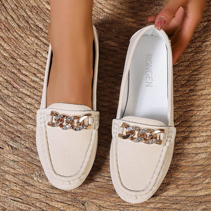 Buy Center Women’s Spring Autumn Loafers - Casual Low Heel Shoes - Buy Center UK