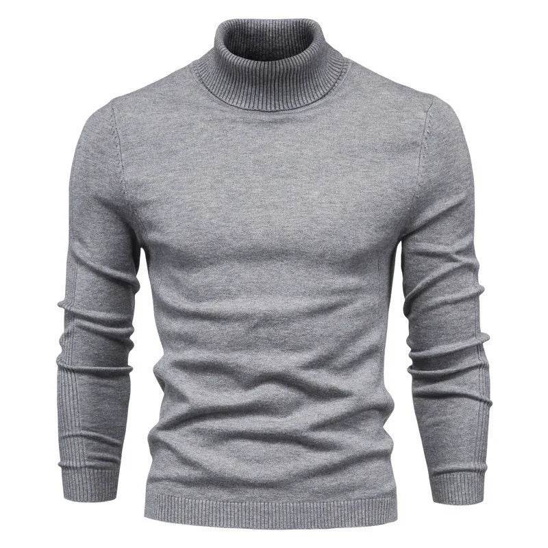 Buy Center Men’s Winter Turtleneck Sweater - Warm Slim Fit Casual - Buy Center UK