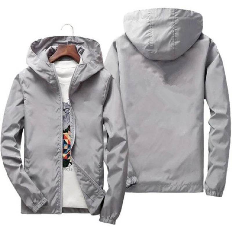 Martini Racing Men's Windbreaker Jacket - Lightweight, Zippered, Hooded - Buy Center UK