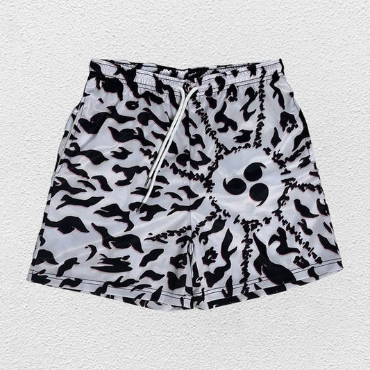 Buy Center Anime Running Shorts for Men - Quick Dry Gym Fitness Wear - Buy Center UK