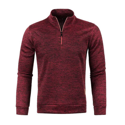 Buy Center Men's Half Zipper Pullover - Stylish Turtleneck Sweatshirt - Buy Center UK