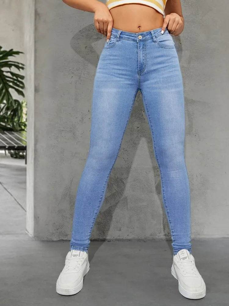 Buy Center Blue All Season Tight Jeans - Stylish Skinny Fit for Women - Buy Center UK