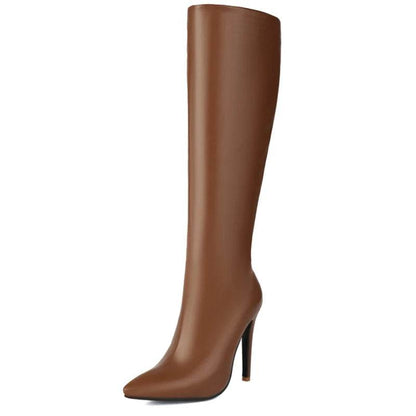 Buy Center Women's Knee High Boots - Point Toe Heeled Size 45 - Buy Center UK