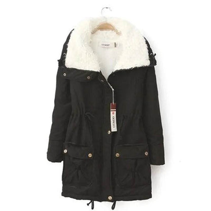 Buy Center Women’s Winter Down Jacket - Slim Fit & Hooded Style - Buy Center UK