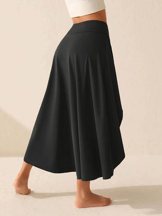 Buy Center Elegant Ankle-Length Skirt - Irregular Flounces Design - Buy Center UK