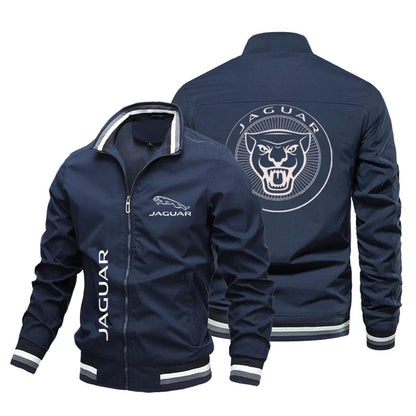Buy Center Men's Stand-Up Collar Jacket - High-Quality Motorcycle Wear - Buy Center UK