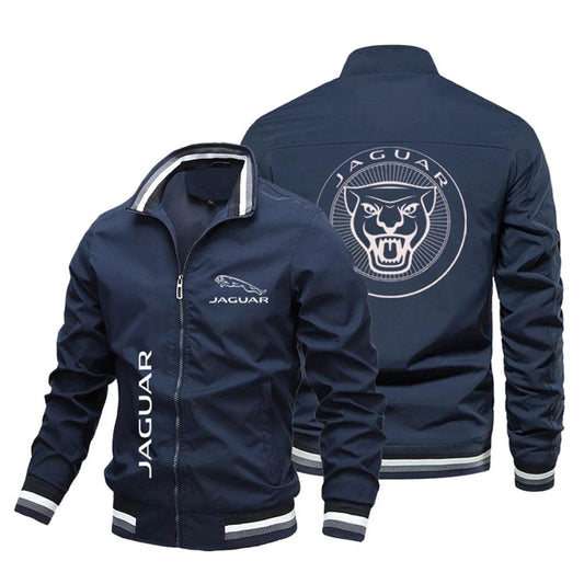 Buy Center Men's Stand-Up Collar Jacket - High-Quality Motorcycle Wear - Buy Center UK