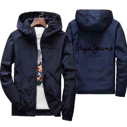 2025 Men's Waterproof Hiking Jacket - Stylish Hooded Windbreaker - Buy Center UK