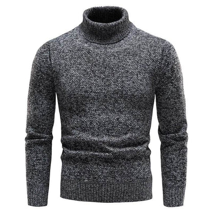 Buy Center Men’s Fleece Turtleneck Sweater - Slim Fit & Warm - Buy Center UK