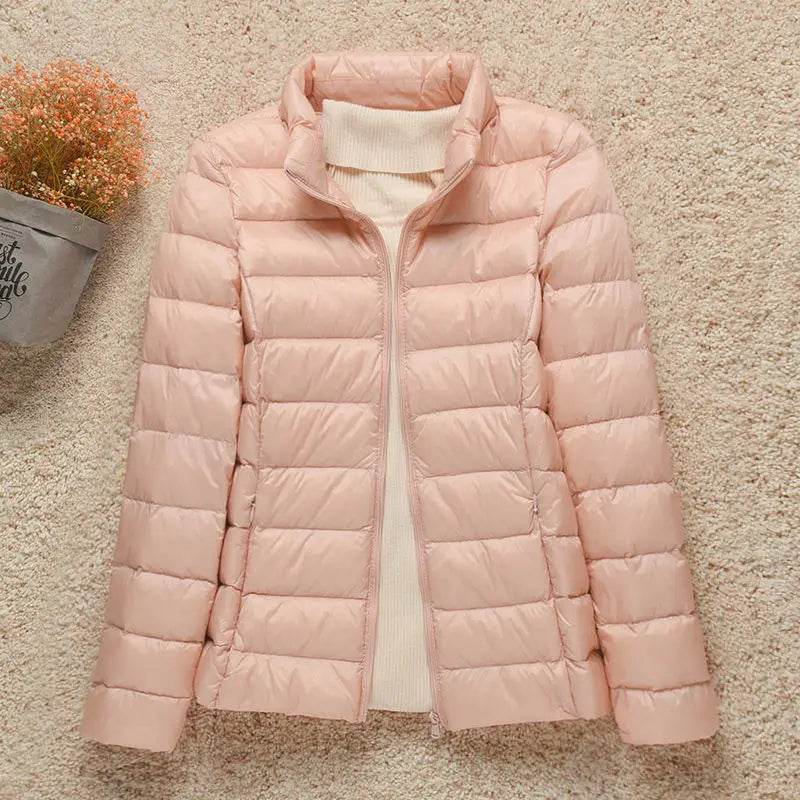 Buy Center Women's Down Jacket - Lightweight Hooded Parka for Winter - Buy Center UK