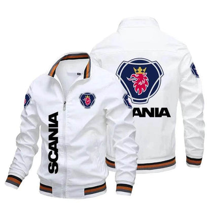 Buy Center Bicycle Jacket for Men & Women - Stylish Truck Logos - Buy Center UK