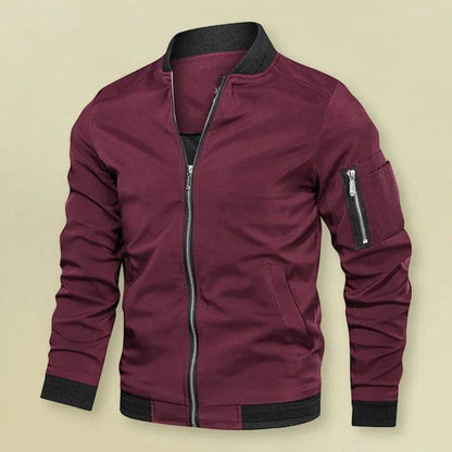 Buy Center Autumn Men's Windbreaker Jacket - Stylish Casual Bomber - Buy Center UK