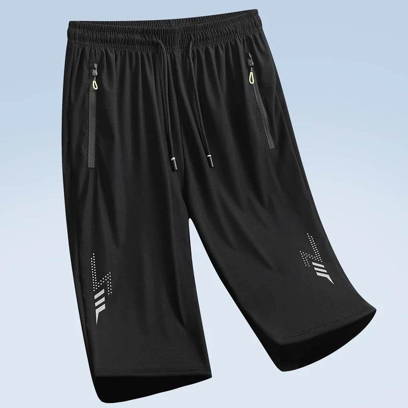 Buy Center Men's Quick Dry Joggers - Breathable, Elastic Waist Shorts - Buy Center UK