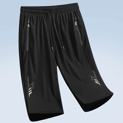 Buy Center Men's Quick Dry Joggers - Breathable, Elastic Waist Shorts - Buy Center UK