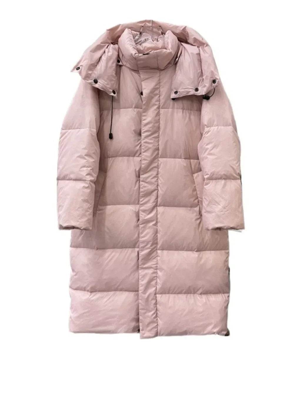 Buy Center Women's White Duck Down Coat - Warm & Stylish Puffer Jacket - Buy Center UK