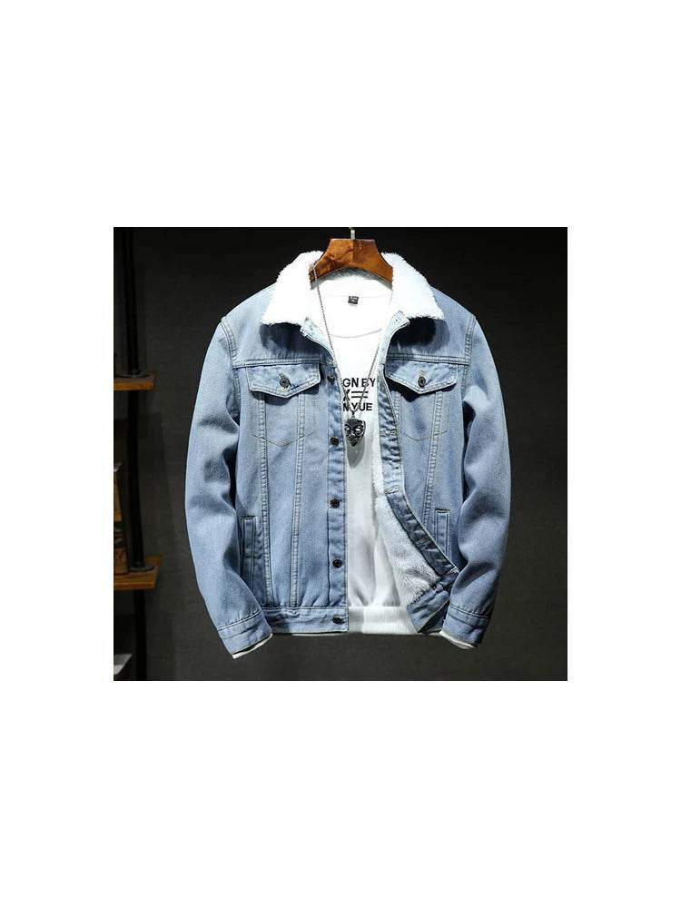 Buy Center Winter Denim Jacket - Thicker, Warm, Plus Size Men's Fashion - Buy Center UK