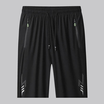 Buy Center Men's Quick Dry Joggers - Breathable, Elastic Waist Shorts - Buy Center UK