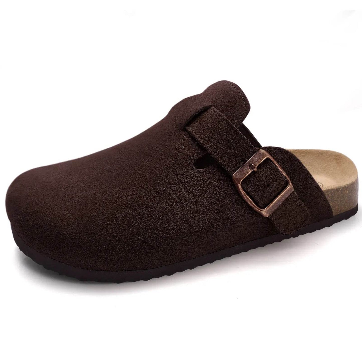 Comwarm Winter Fuzzy Cork Clogs - Plush Fur Lined Slippers for All - Buy Center UK