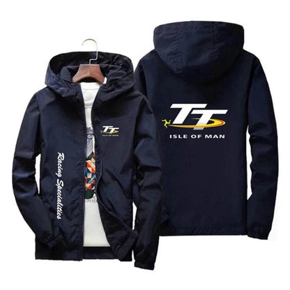 Buy Center Windproof Outdoor Jacket for Men - Quick-Drying, Zip Hoodie - Buy Center UK