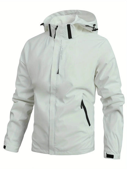 Buy Center Men's Waterproof Rain Jacket - Lightweight & Windproof Design - Buy Center UK