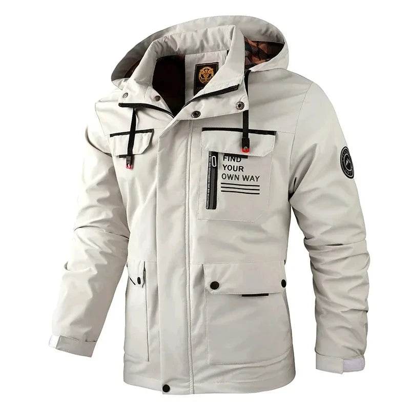 Buy Center Men's Waterproof Soft Shell Jacket - Plus Sizes M-6XL - Buy Center UK