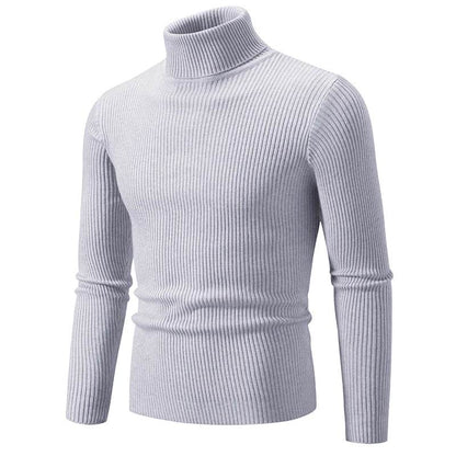 Buy Center Men's High Neck Sweater - Warm, Stylish Turtleneck Pullover - Buy Center UK