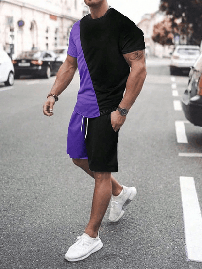 Buy Center 2025 Men's Casual Summer Suit - Textured Two-Piece Set - Buy Center UK