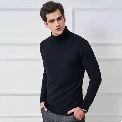 Buy Center Cashmere Cotton Blend Turtleneck Sweater - Warm & Stylish - Buy Center UK