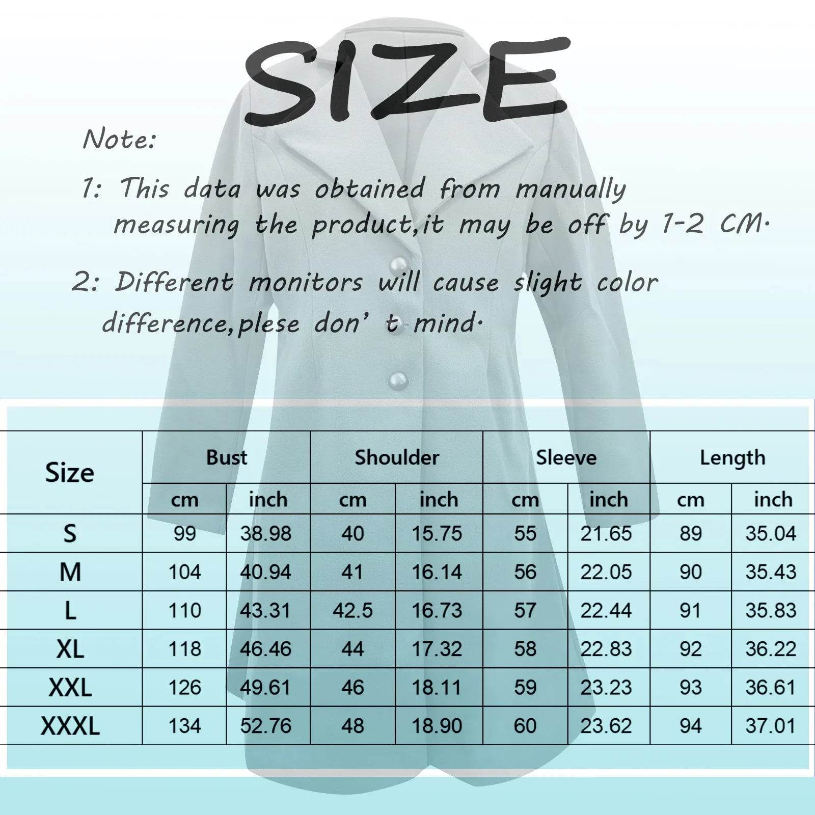 Buy Center Women's Lapel Trench Coat - Elegant Winter Fleece Jacket - Buy Center UK