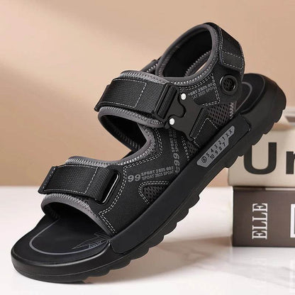 Buy Center Handmade Men's Leather Sandals - Lightweight & Comfy - Buy Center UK