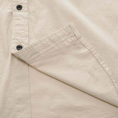 Buy Center Men's Solid Color Safari Shirt - 100% Cotton Short Sleeve - Buy Center UK