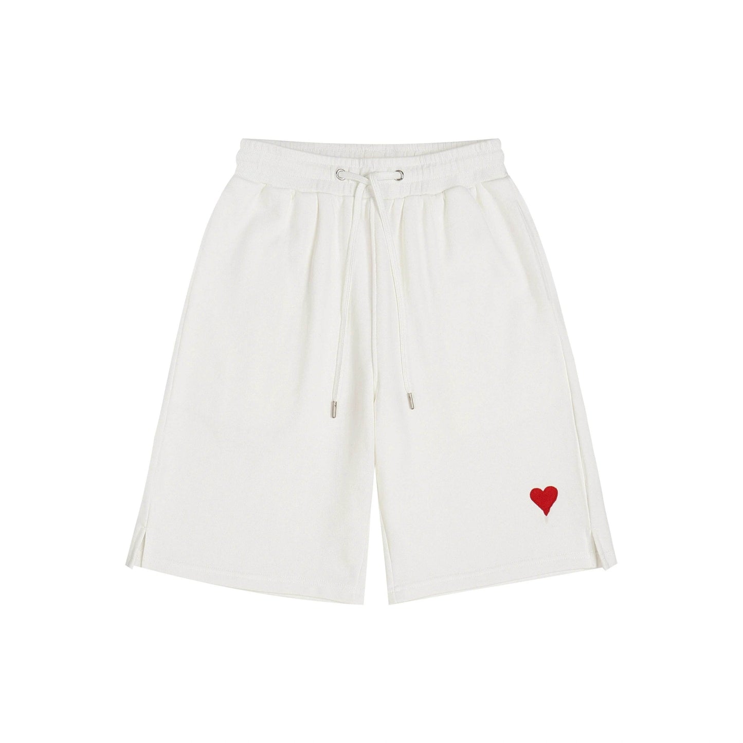 Designer Luxury Heart-Shaped Jogger Shorts - Casual Style for Everyone - Buy Center UK