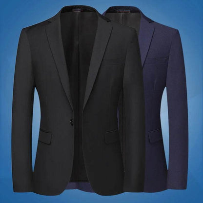 Buy Center Men's Solid Color Blazer - British Style, Wedding & Work - Buy Center UK