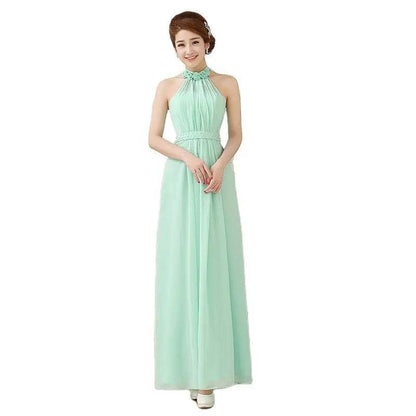 Customized Lilac Purple Bridesmaid Dress - Elegant Chiffon Gown - Buy Center UK